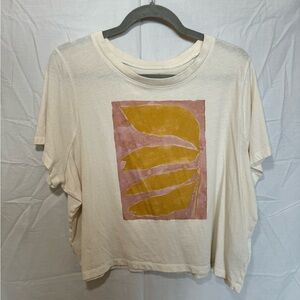 Madewell x Kate Roebuck Studio Cropped Tee XXL